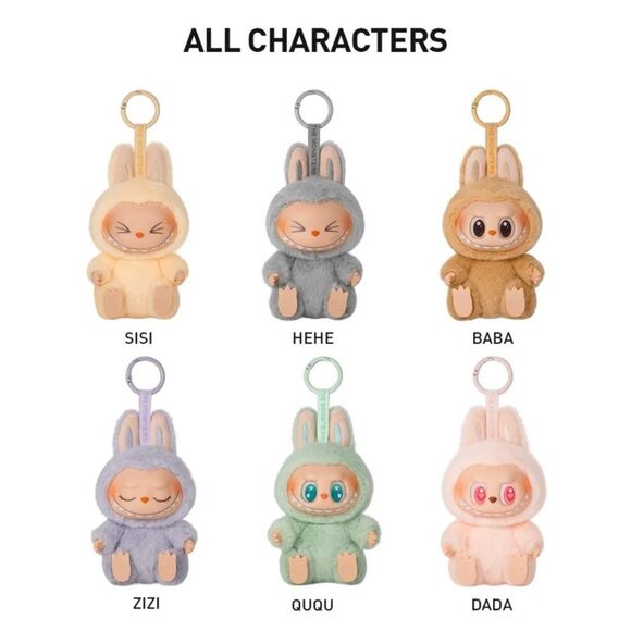 POP MART THE MONSTERS LABUBU- Have a Seat Vinyl Plush Blind Box, WHOLE SET - Picture 6 of 9